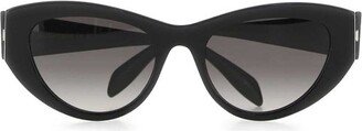 Cat-Eye Frame Sunglasses-AO