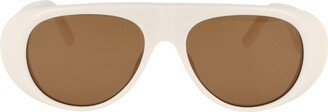 Sierra Round-Frame Sunglasses