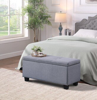 IGEMAN Bedroom Support Ottoman Bench Set with Storage, 250Lbs