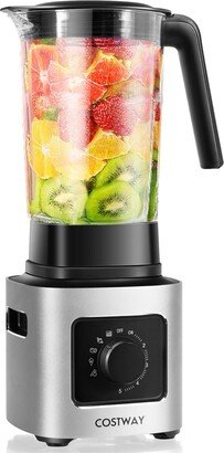 1500W 5 Speed Countertop Smoothie Blender with 5 Presets & 68oz Tritan Jar