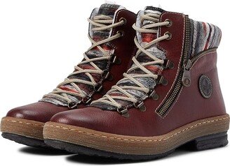 Z6741 Felicitas 41 (Wine/Rot/Grau/Basalt) Women's Pull-on Boots