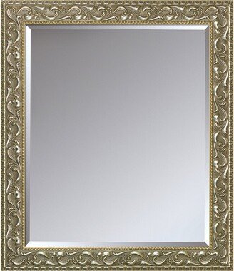 Overstock Art La Pastiche Rococo Silver Wall Mirror