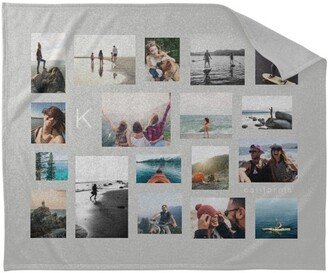 Fleece Photo Blankets: Gallery Of Eighteen Sweatshirt Blanket, Sweatshirt, 50X60, Multicolor