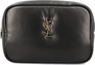 Cassandre Logo Plaque Clutch Bag