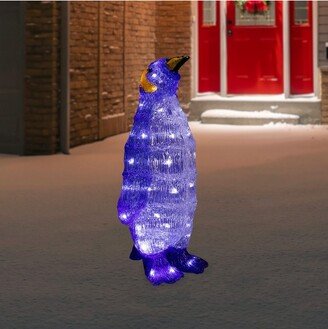 Northlight 18 LED Lighted Commercial Grade Acrylic Penguin Christmas Outdoor Decoration