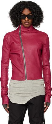 Burgundy Gary Leather Jacket