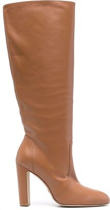 Vida 100mm knee-high boots