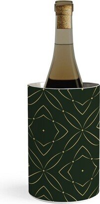 Marta Barragan Camarasa Vintage emerald pattern Wine Chiller