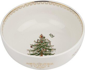 Christmas Tree Gold Collection Large Bowl - 10 Inch