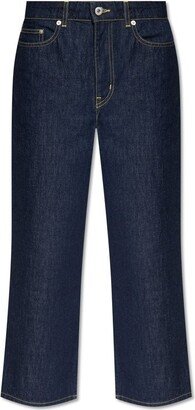 Sumire Cropped Wide-Leg Jeans