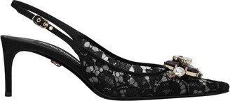 Rainbow lace slingbacks-AB