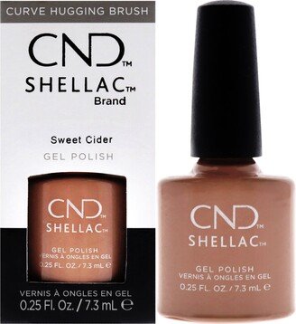 Shellac Nail Color - Sweet Cider by for Women - 0.25 oz Nail Polish