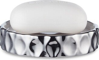 Roselli Silver Wave Ceramic Soap Dish