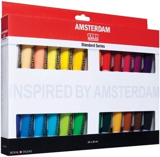 Amsterdam Standard Series Acrylic Paint Set, 24 Piece