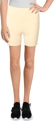 Womens Fitted Midi Bike Shorts