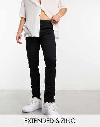 skinny chinos in black