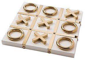 Aurosi Lacquer Tic Tac Toe Set