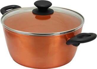 Eco Friendly Home Hummington 4.5 Quart Dutch Oven with Lid in Metallic Copper