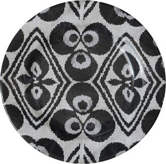 Ikat ceramic plate (19cm)