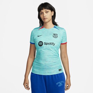 FC Barcelona 2023/24 Stadium Third Women's Dri-FIT Soccer Jersey in Blue