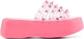 x Melissa Punk Love Becky platform slides