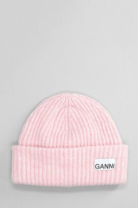 Hats In Rose-pink Wool