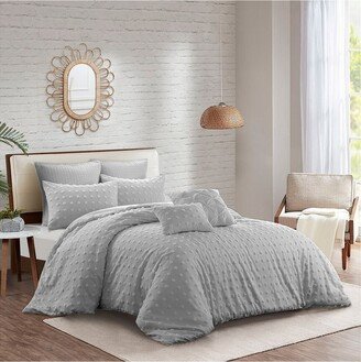 Grace Living Mariyah Tufted Dot Duvet Set