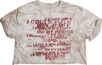 Melanie Martinez Women's Period Exclusive Washed Crop Top