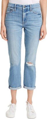 Womens Slimming High Rise Boyfriend Jeans