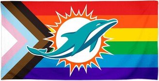 Wincraft Miami Dolphins 30'' x 60'' Pride Spectra Beach Towel