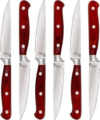 Pakka 12 Stainless Steel Steak Knife, Set of 6