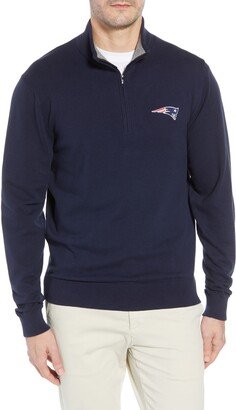 New England Patriots - Lakemont Regular Fit Quarter Zip Sweater