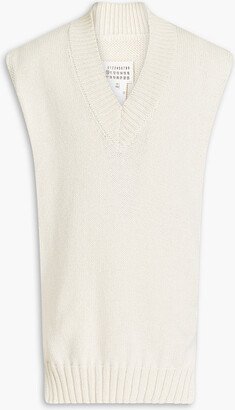 Cotton-blend vest