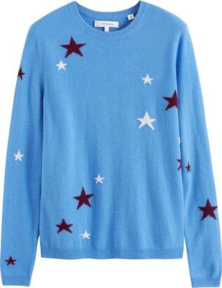 Wool-Cashmere Star Sweater