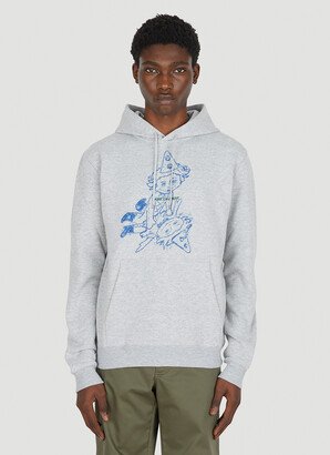 Volume Class Hooded Sweatshirt - Man Sweatshirts Grey M