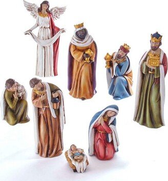 Kurt S. Adler Kurt Adler 8.5-Inch Resin Nativity Table Piece, 8-Piece Set