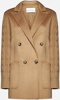 Dalila Wool And Cashmere Short Coat-AA