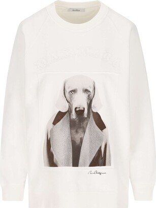 Graphic Printed Crewneck Sweatshirt-AA