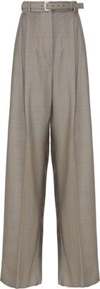 Oversized Trousers In Prince Of Wales