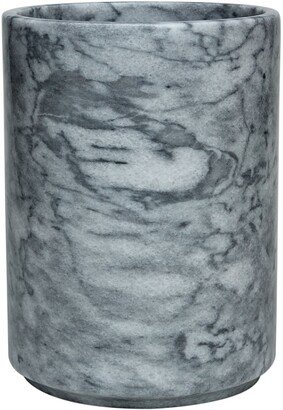 Marble Crafter Eris Collection Cloud Gray Wastebasket with Liner