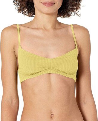 Women's Standard Palmer Underwire Adjustable Bikini Top Swimsuit (Sunny Day Ibiza Rib) Women's Swimwear