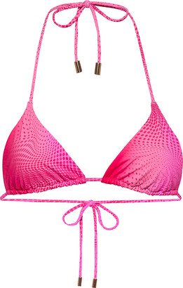 Kamari Swim Llc Berry Triangle Bikini Top