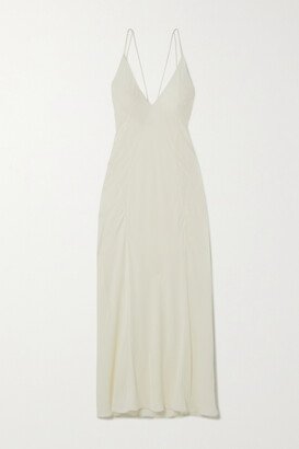 Carina Silk-georgette Maxi Dress - Cream