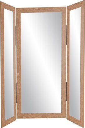 BrandtWorks Full Body Trifold Dressing Mirror-AC