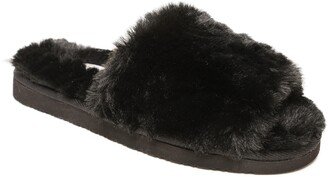 Eileen Faux Fur Slide Slipper