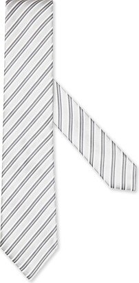 ZEGNA TIES Evening Regimental Silk & Cotton Tie