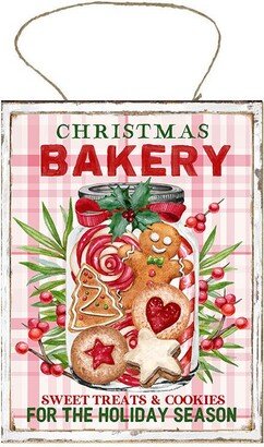 Christmas Bakery Printed Handmade Wood Sign