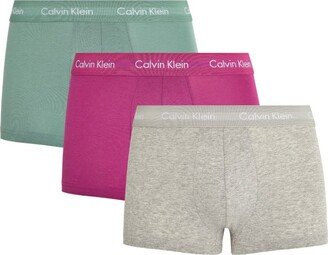 Cotton Stretch Trunks (Pack Of 3)-AA