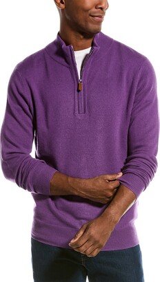 1/4-Zip Cashmere Sweater-BB