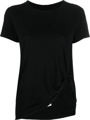 ruched short-sleeve T-shirt